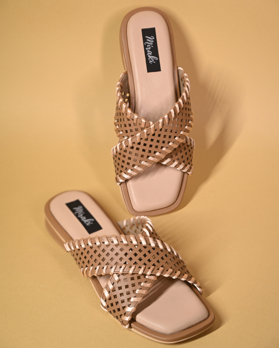Nude Slip On Extra Soft Sandals