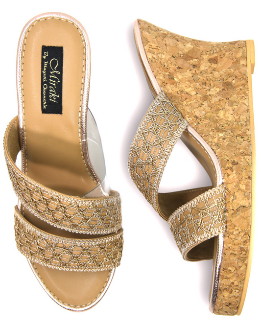 Rose Gold Handwork Wedge