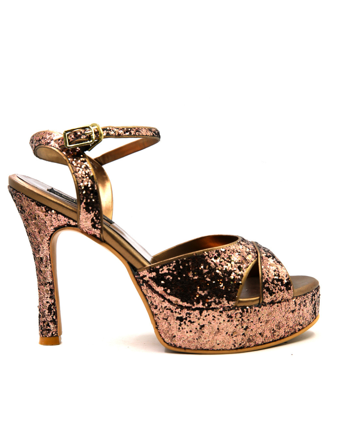 Antique Shimmer Lift Heels