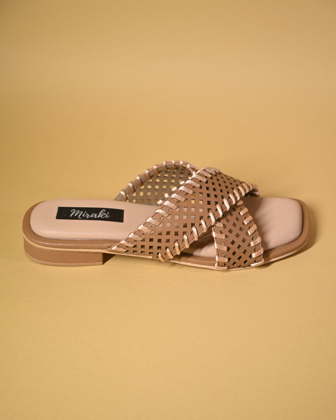 Nude Slip On Extra Soft Sandals