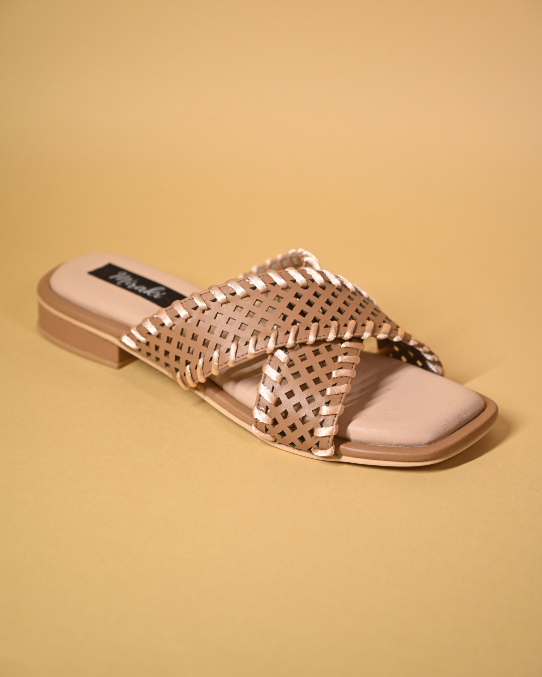 Nude Slip On Extra Soft Sandals