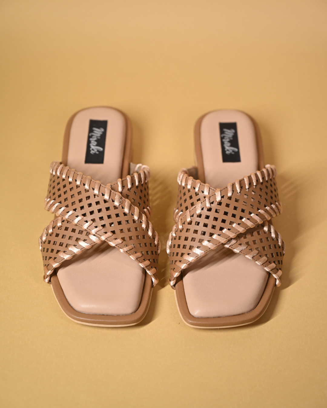 Nude Slip On Extra Soft Sandals
